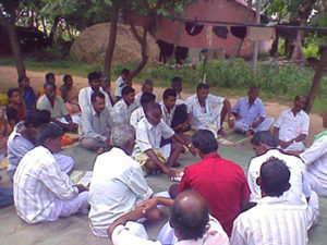 Meeting of farmers groups