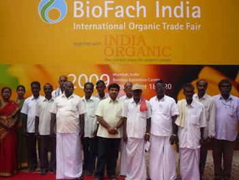 Staff and beneficiaries of CIKS participated in Bio Fach India trade fair