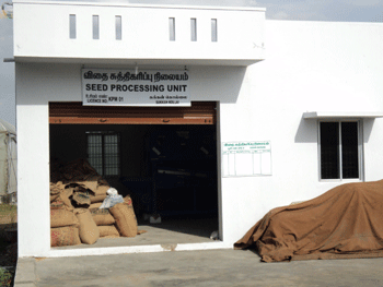 Seed processing and grading unit